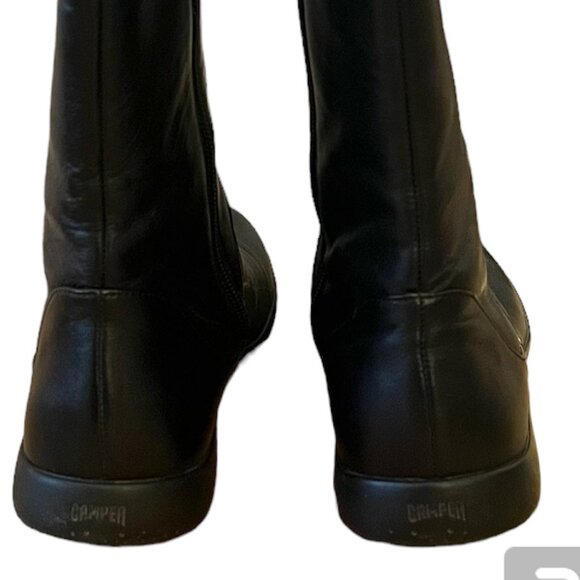 EUC CAMPER Spiral Comet Tall Black Boots US 7M/EU 37 - Picture 12 of 14